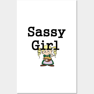 Sassy Girl Posters and Art